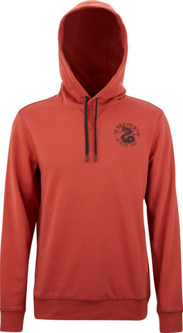 Going Pro Fleece Pullover - red clay/M