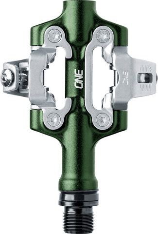 OneUp Components XC clipless pedals - dark green | 80 mm | 90 mm