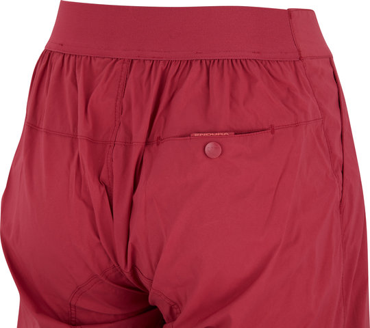 Hummvee Lite Damen Shorts mit Innenhose - berry/S