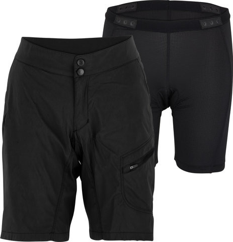 Endura Pantalones cortos para damas Hummvee Lite Shorts con pantalón interior - black/S