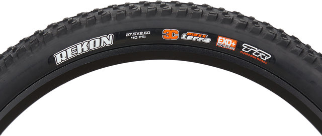 Maxxis Pneu Souple Rekon 3C MaxxTerra EXO+ WT TR 27,5" - noir/27,5x2,6