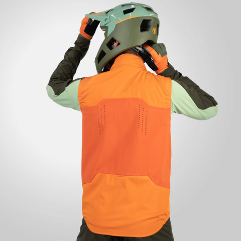 Endura Chaleco MT500 Spray - naranja/XS