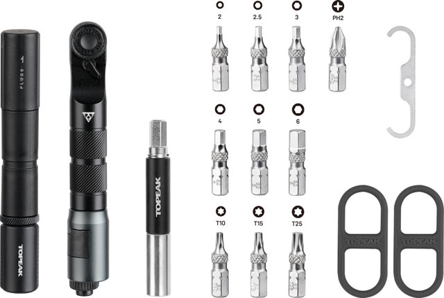 Topeak Set d'Outils Ratchet 'n Roll Pro - noir