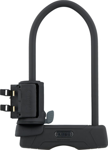 ABUS Candado de arco Granit 460 con soporte SH B - black/10,9 x 23 cm