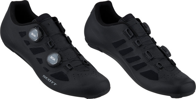 Scott Road Vertec BOA Road Bike Shoes - black-silver/46