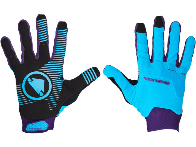 MT500 D3O Full Finger Gloves - electric blue/L