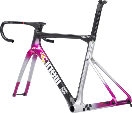 Cinelli Conjunto de cuadro Pressure II Team Edition 2025 - team edition/45 /1 1/8" - 1,5" tapered/M