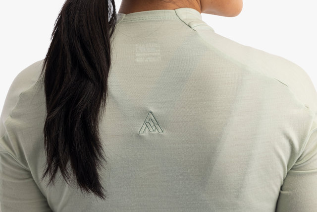 7mesh Maillot de mujer Ashlu Merino S/S - frost/S