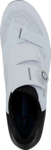 Zapatillas de ciclismo de ruta anchas SH-RC502E - white/46