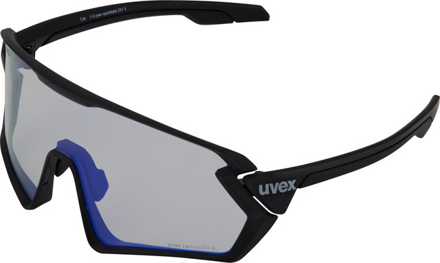 sportstyle 231 V Set litemirror Sportbrille - black mat/variomatic litemirror blue