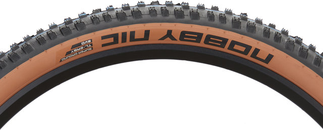 Schwalbe Cubierta plegable Nobby Nic Evolution SpeedGrip Super Ground 29" - negro-bronze skin/29x2,4