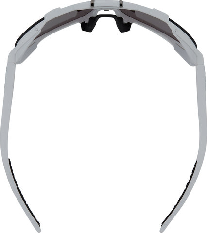 100% Westcraft Hiper Sports Glasses - soft tact white/hiper blue multilayer mirror