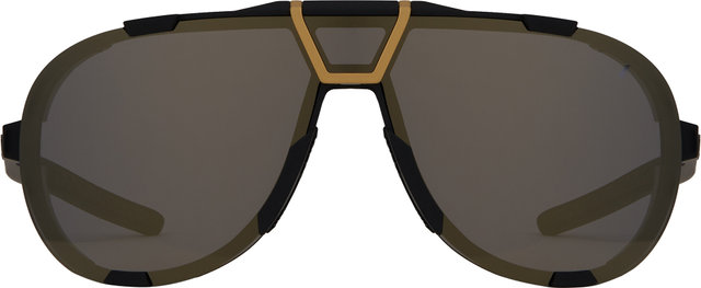 100% Westcraft Mirror Sportbrille - soft tact black/soft gold mirror