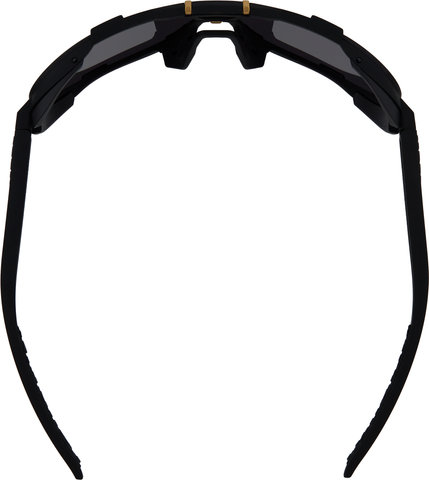 100% Westcraft Mirror Sportbrille - soft tact black/soft gold mirror