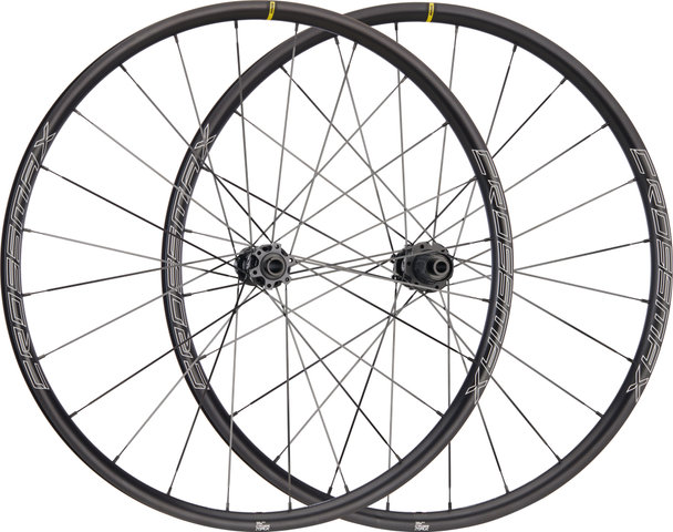 Mavic Juego de ruedas Crossmax Disc 6-Loch 27,5" - negro/27,5" set (RD 15x100 + RT 12x142) Shimano