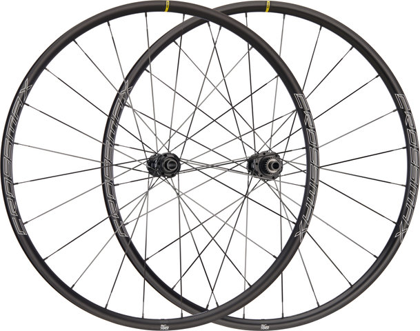 Mavic Crossmax Disc Center Lock 29" Boost Laufradsatz - schwarz/29" Satz (VR 15x110 Boost + HR 12x148 Boost) Shimano Micro Spline