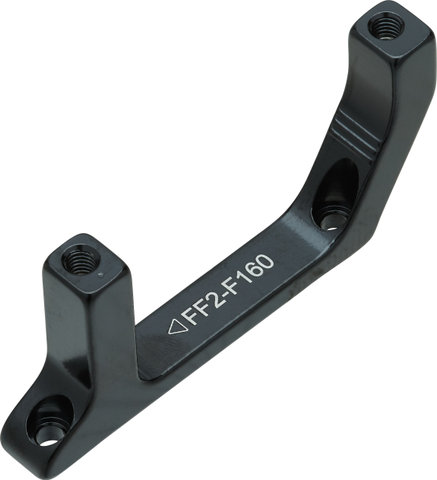 Rotor Scheibenbremsadapter für 160 mm Scheibe von PM auf FM vorne - schwarz/Flat Mount/160 mm