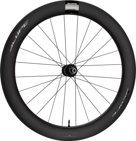 Scope Cycling R6 Disc Center-Lock 28'' Wheelset - black | 100 mm | 142 mm | 28" | Shimano Road