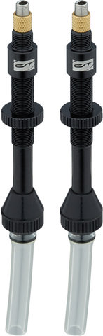 CONTEC Valves Tubeless FastAir TL Road - 2 pièces - noir/SV 55 mm