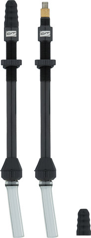 CONTEC Valves Tubeless FastAir TL Road - 2 pièces - noir/SV 80 mm