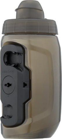 FIDLOCK TWIST Trinkflasche 450 ml mit bottle connector Modell 2022 - transparent-schwarz/450 ml