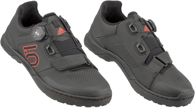 Zapatillas de MTB Kestrel Pro BOA SPD - core black-red-grey six/42