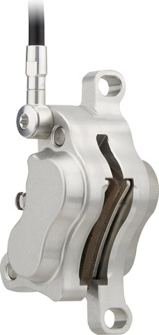 Trickstuff Maxima front+rear set disc brake with Beta high-pressure hose - silver-orange/Set/left/right (side-specific)