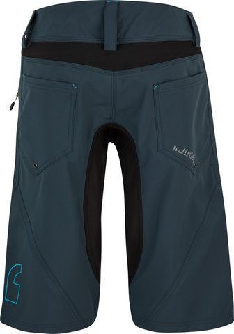 dirtlej Trailscout Waterproof Shorts - steel blue-lime/M