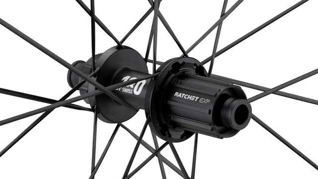 DT Swiss Set de Roues en Carbone ARC 1100 DICUT 50 Disc Center Lock 27,5" - noir/Set de 27,5" (avant 12x100 + arrière 12x142) Shimano