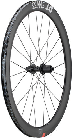 DT Swiss ARC 1100 DICUT 50 Carbon Disc Center Lock 28" Laufradsatz - schwarz/28" Satz (VR 12x100 + HR 12x142) Shimano