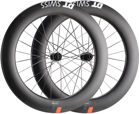 DT Swiss ARC 1100 DICUT 80 Carbon Center Lock Disc 28" Wheelset - black/28" set (front 12x100 + rear 12x142) Shimano