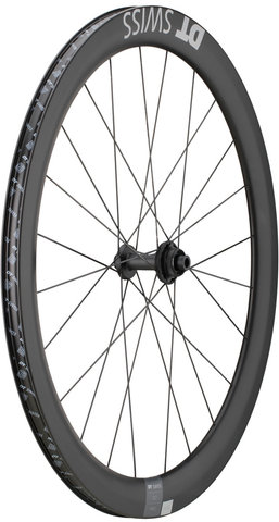 DT Swiss Juego de ruedas ARC 1400 DICUT 50 Carbon Disc Center Lock 28" - negro/28" set (RD 12x100 + RT 12x142) Shimano