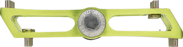 NC-17 Pedales de Plataforma Sudpin II S-Pro - verde/96 mm/100 mm