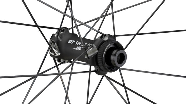 DT Swiss Set de Roues CRC 1400 SPLINE Disc Center Lock 24 28" - noir/Set de 28" (avant 12x100 + arrière 12x142) Shimano