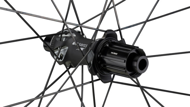 DT Swiss CRC 1400 SPLINE Disc Center Lock 24 28" Laufradsatz - schwarz/28" Satz (VR 12x100 + HR 12x142) Shimano