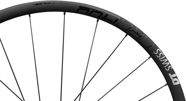 DT Swiss CRC 1400 SPLINE Center Lock Disc 24 28" Wheelset - black/28" set (front 12x100 + rear 12x142) Shimano