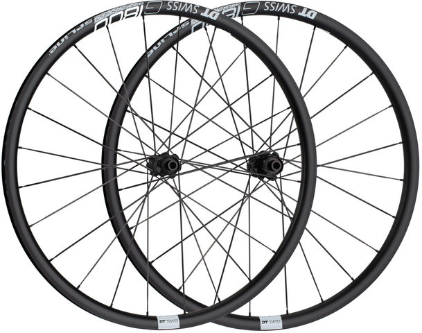 DT Swiss Juego de ruedas G 1800 SPLINE 25 Disc Center Lock 27,5" - negro/27,5" set (RD 12x100 + RT 12x142) Shimano