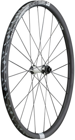 DT Swiss Juego de ruedas GR 1600 SPLINE 25 Disc Center Lock 27,5" - negro/27,5" set (RD 12x100 + RT 12x142) Shimano