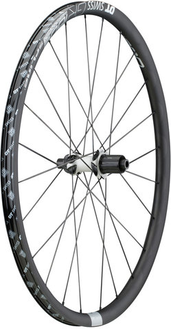 DT Swiss Juego de ruedas GR 1600 SPLINE 25 Disc Center Lock 27,5" - negro/27,5" set (RD 12x100 + RT 12x142) Shimano