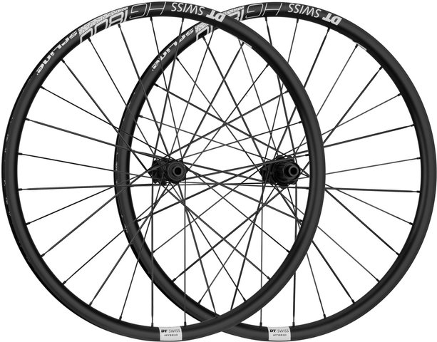 HG 1800 SPLINE 25 Boost Center Lock Disc Hybrid 27.5" Wheelset - black/27.5" set (front 12x110 Boost + rear 12x148 Boost) Shimano