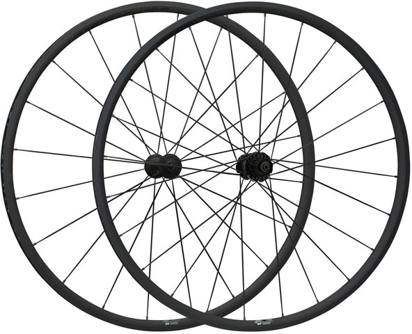 DT Swiss Set de Roues PR 1400 DICUT OXiC 21 28" - noir/Set de 28" (avant 9x100 + arrière 10x130) Shimano