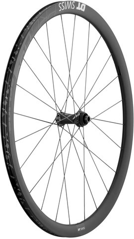 DT Swiss Juego de ruedas PRC 1400 SPLINE 35 Disc Center Lock Carbon 28" - UD Carbon/28" set (RD 12x100 + RT 12x142) Shimano