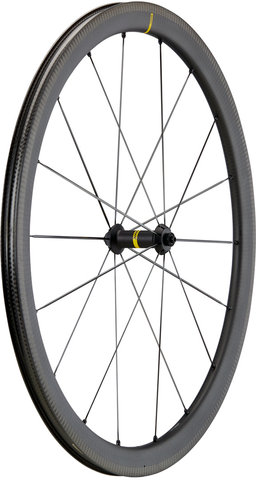 Mavic Cosmic SLR 40 Carbon Laufradsatz - schwarz/28" Satz (VR 9x100 + HR 10x130) Shimano