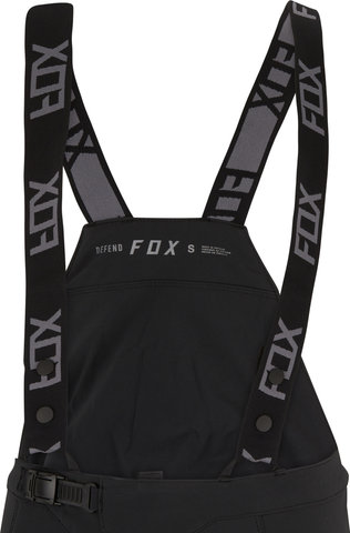 Culotes con tirantes para damas Womens Defend Fire Bib - black/S