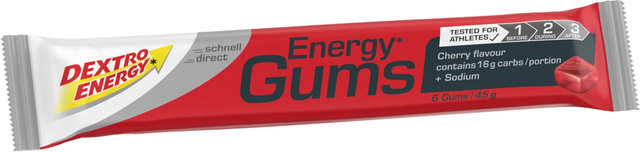 Energy Gums - 1 unidad - cherry/45 g