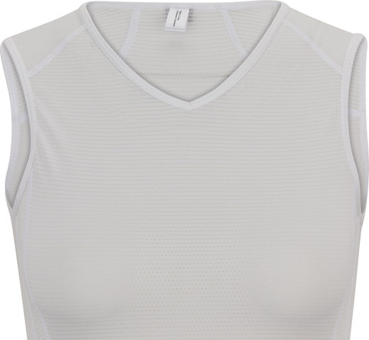 M Base Layer Sleeveless Shirt pour Dames - blanc/36