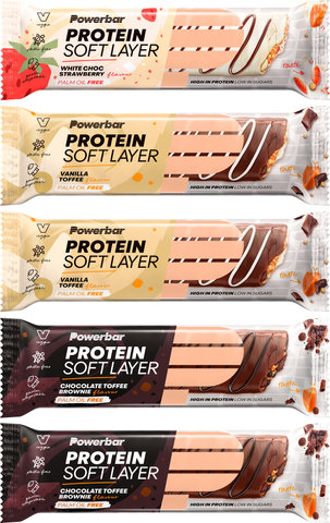 Powerbar Barre Protéinée Protein Soft Layer - 5 pièces - mixed/200 g