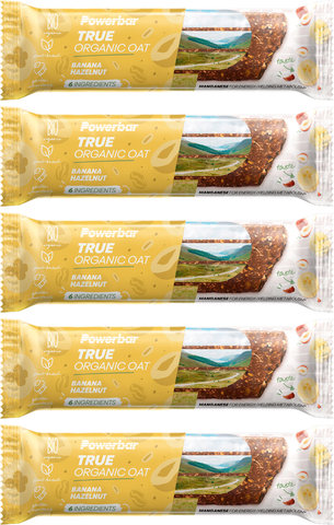 Powerbar Barrita energética True Organic Oat - 5 unidades - banana-hazelnut/200 g