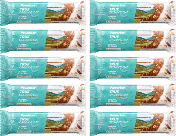 Powerbar Barrita energética True Organic Oat - 10 unidades - coconut-almond/400 g