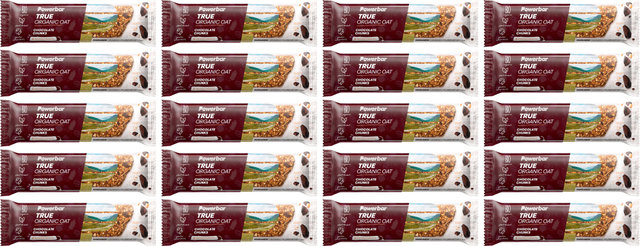 Powerbar True Organic Oat Energy Bar - 20 Pack - chocolate chunks/800 g